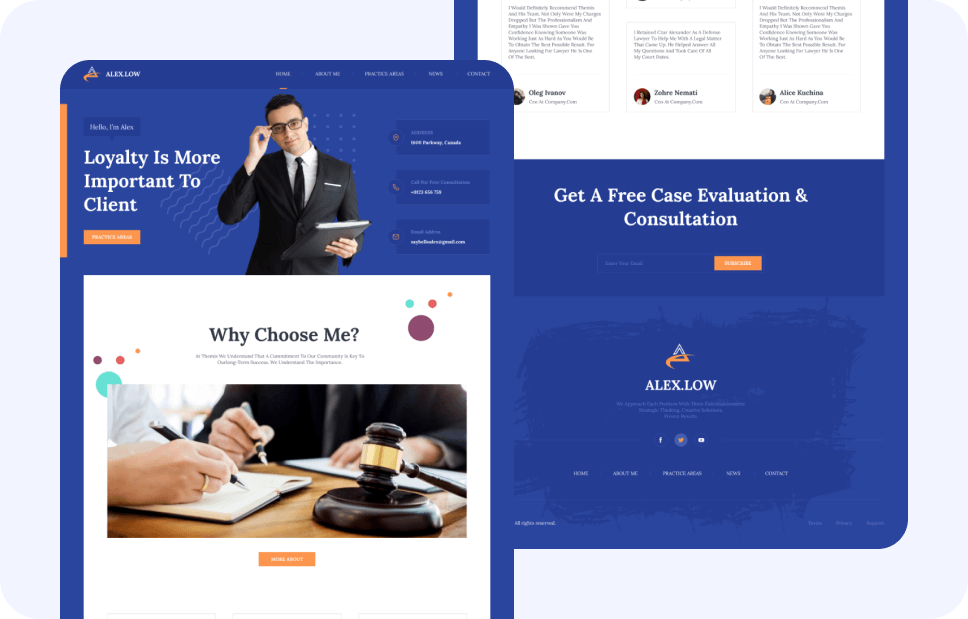 Site de prezentare Vasile Ciausu Programator