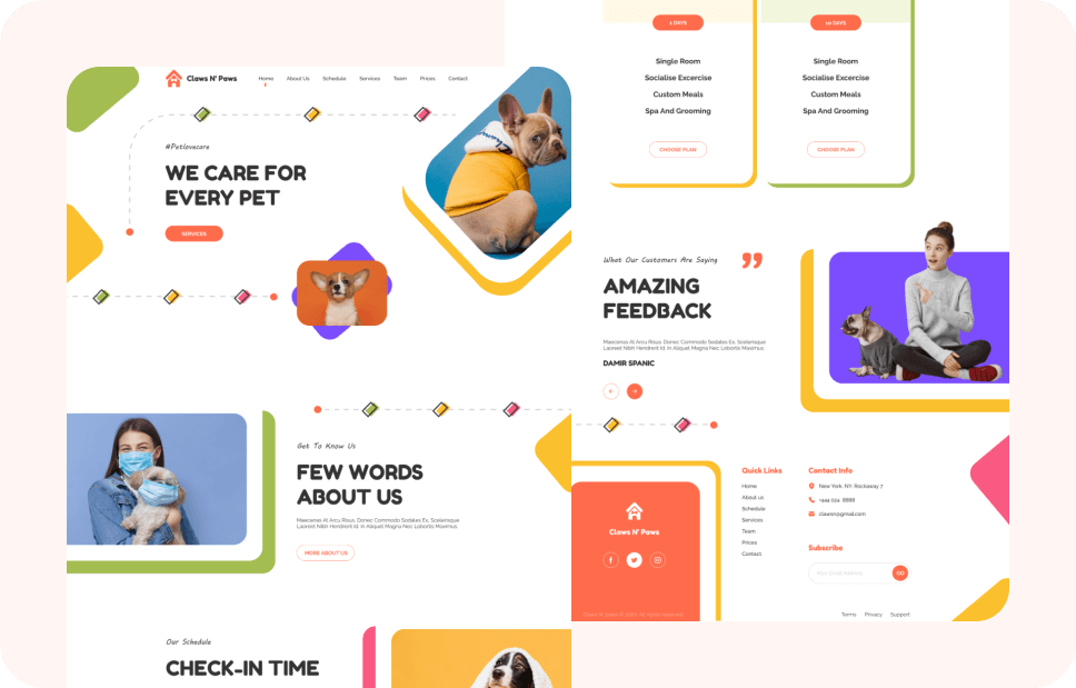 Site de prezentare Vasile Ciausu Programator